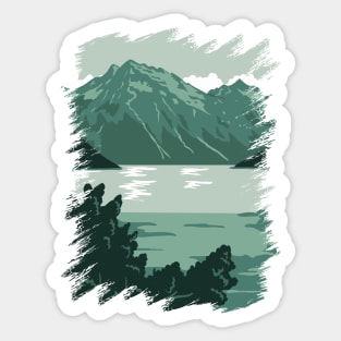 Lake Clark National Park Sticker